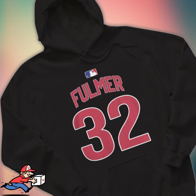 #32 Michael Fulmer Chicago Cubs Mens Replica Alt Logo Shirt #32 Michael Fulmer Chicago Cubs Mens Replica Alt Logo Shirt