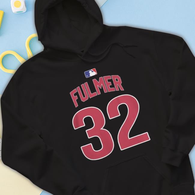 #32 Michael Fulmer Chicago Cubs Mens Replica Alt Logo Shirt #32 Michael Fulmer Chicago Cubs Mens Replica Alt Logo Shirt