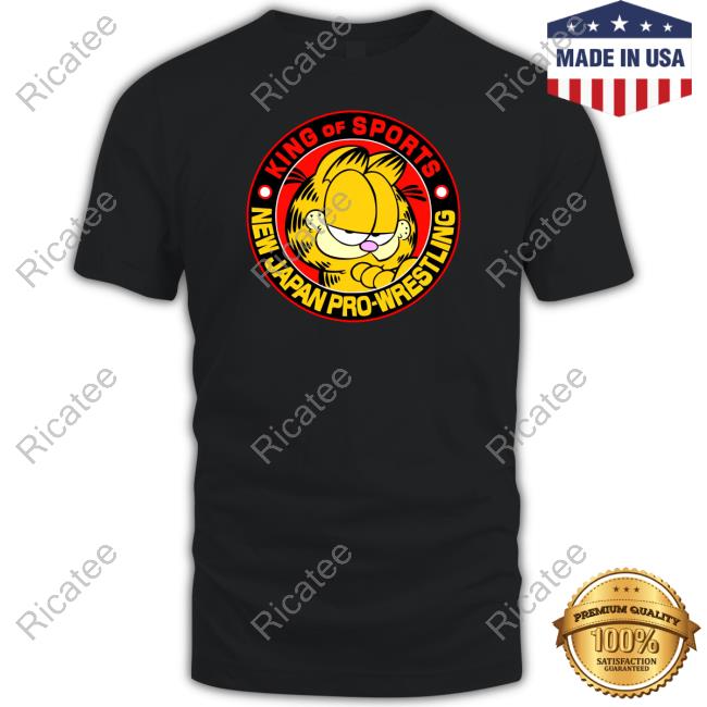 "Street Smart" Adam Sanders Garfield King Of Sports New Japan Pro Wrestling Hoodie "Street Smart" Adam Sanders Garfield King Of Sports New Japan Pro Wrestling Hoodie